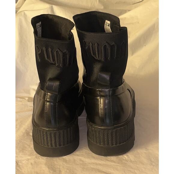 Puma Fenty by Rihanna Chelsea Sneaker Boot BLACK Size: 12 - Picture 4 of 13